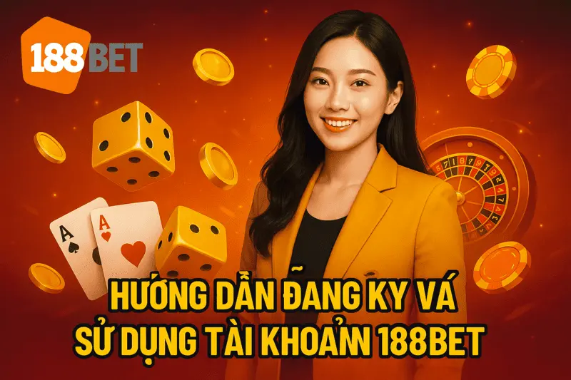 Hướng dẫn đăng ký tài khoản 188bet Tham gia vào các sự kiện khuyến mãi theo mùa và các giải đấu lớn.