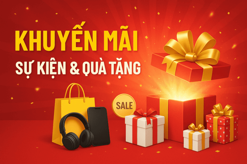 Khuyến mãi sự kiện quà tặng Đọc kỹ điều kiện để không bỏ lỡ quyền lợi