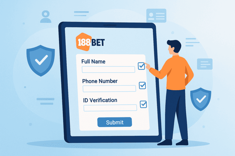 Thu thập thông tin người dùng 188BET Việc thu thập thông tin người dùng 188BET nhằm mục đích xác minh tài khoản và cung cấp dịch vụ, có thể yêu cầu một số thông tin như: