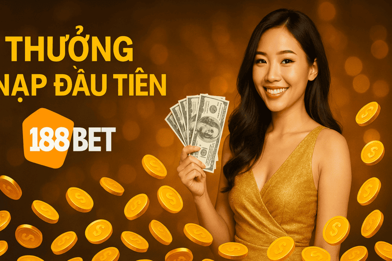 Thưởng nạp đầu tiên tại 188BET Thưởng nạp đầu tiên tại 188BET