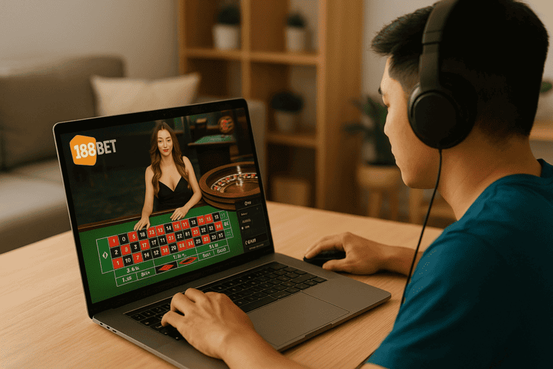 Người chơi trải nghiệm casino trực tuyến